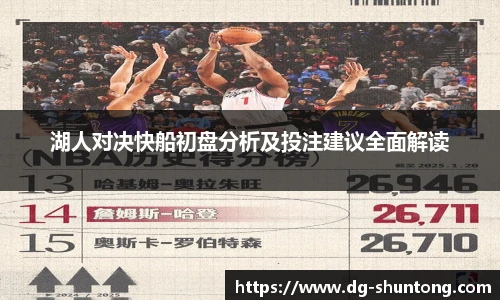 湖人对决快船初盘分析及投注建议全面解读